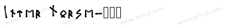 Inter Norse字体转换